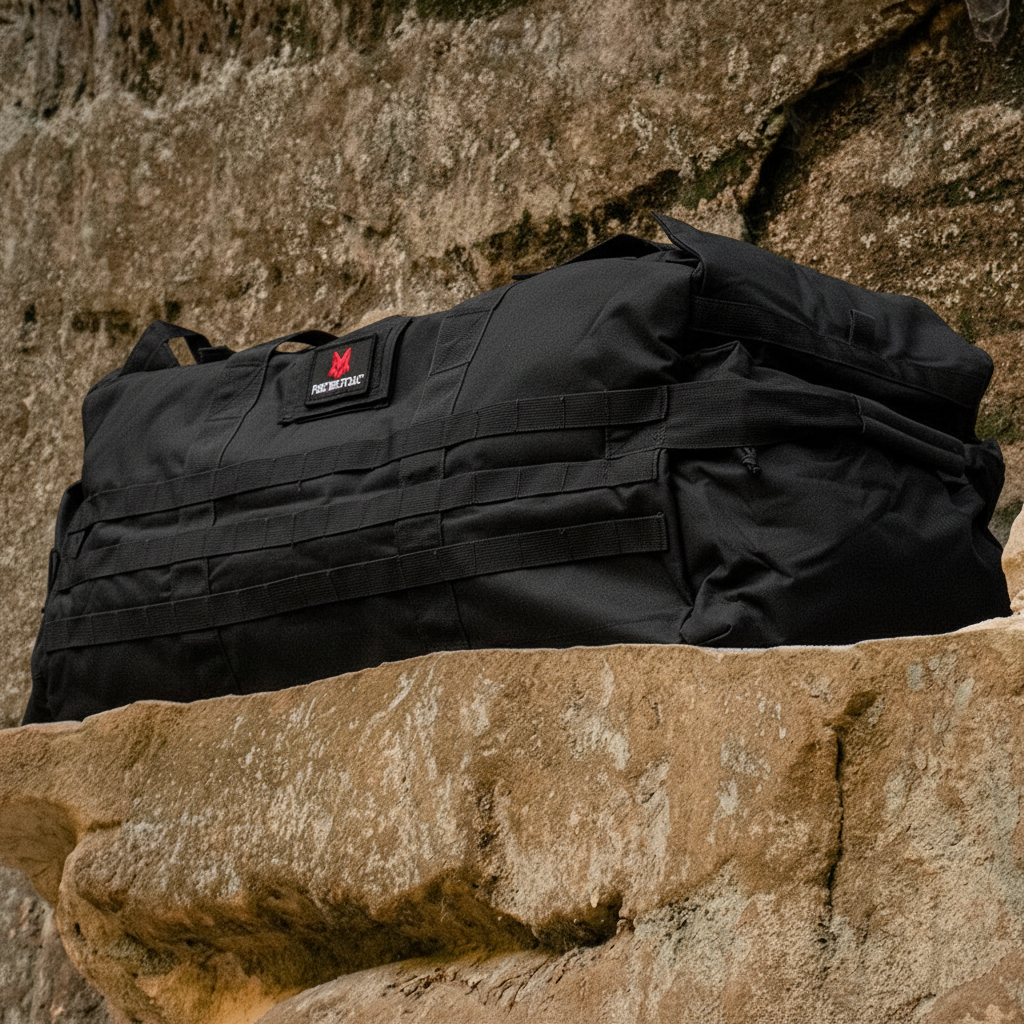 Tactical bags and backpacks with MOLLE webbing including sling bags, concealed carry packs, and duffel bags