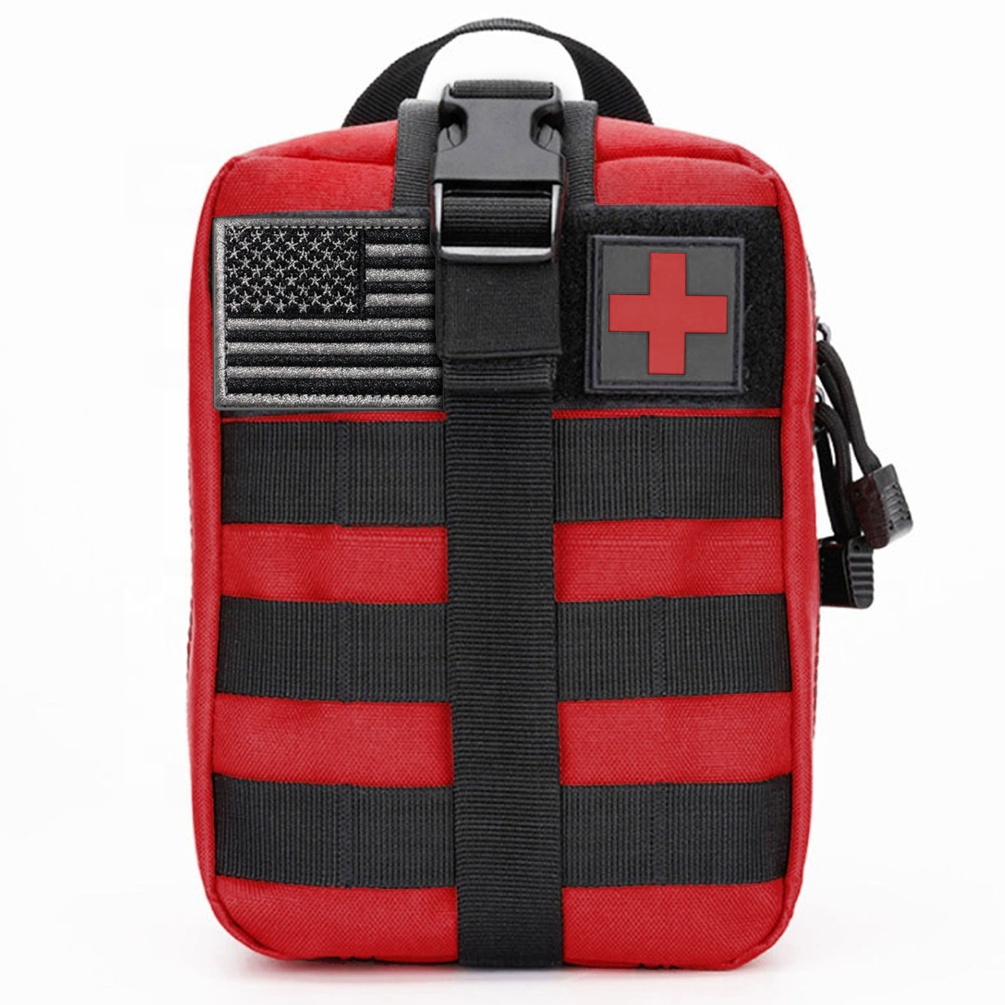 Compact IFAK Pouch (Bag Only) | MOLLE Rip-Away Trauma Med Kit | Quick-Access First Aid Bag for Tactical & Survival Gear